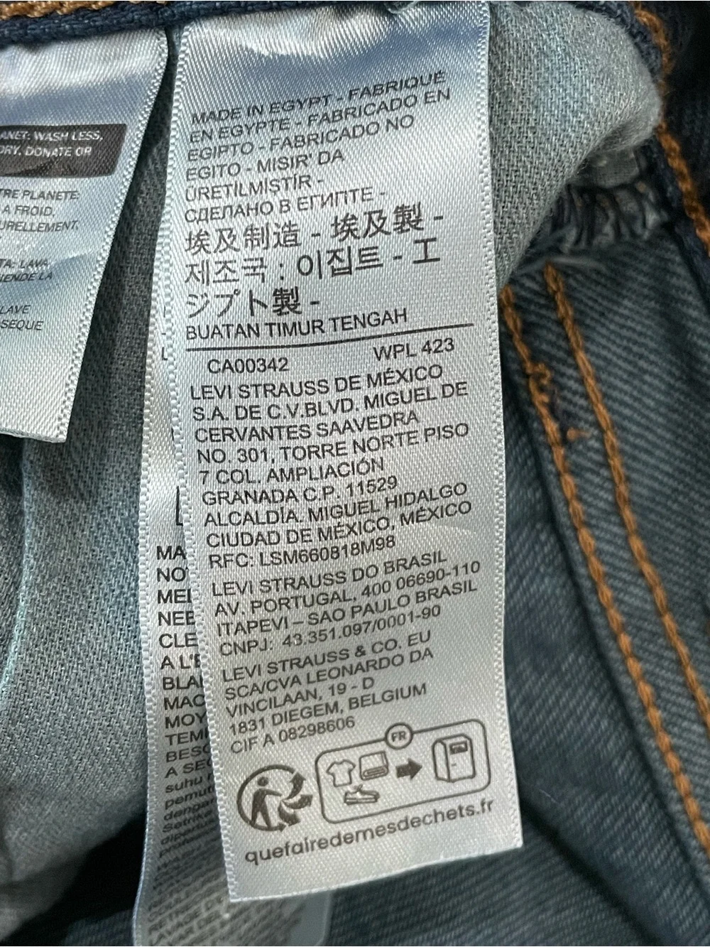 Levi's Mens 501 Original Straight Leg Dark Wash Button Up Denim Jeans (33x34)